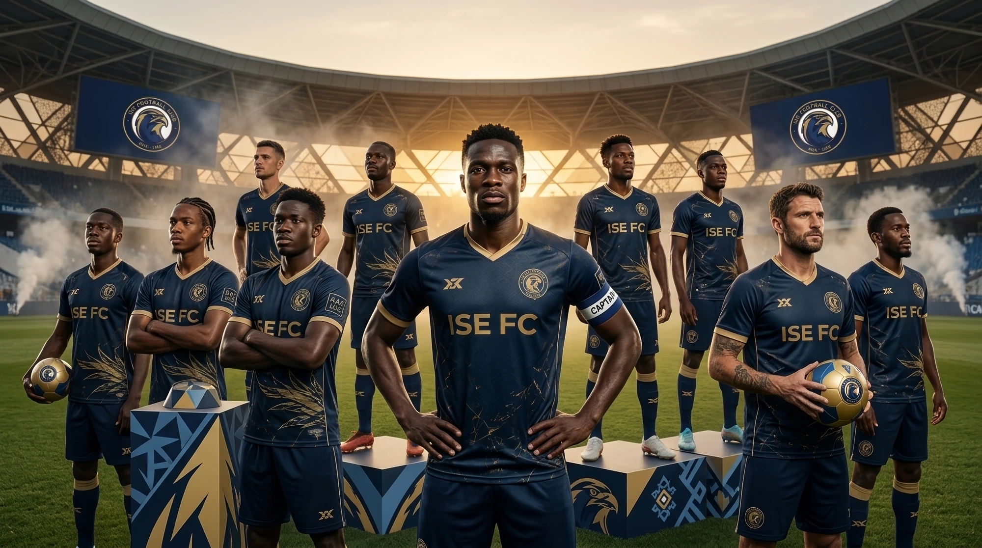 Captain and squad